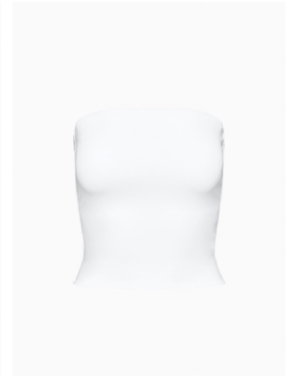 Aritzia White Contour Tube Top